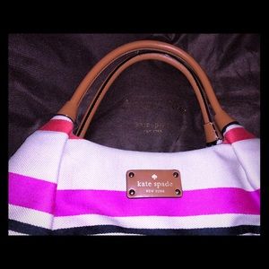 Striped Kate Spade Purse